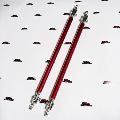 Universal Extendable Splitter Support Rods 20cm | Adjustable Front Bumper Struts