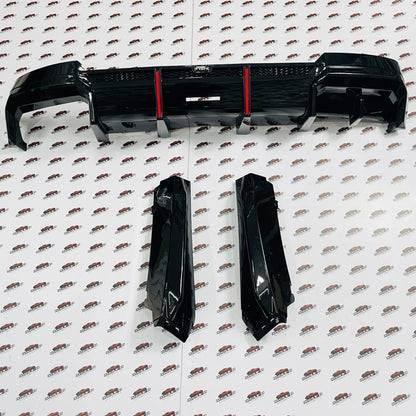 V-TEN Rear Sport Diffuser for BMW 5 Series G60 & G68 | Imported | Premium Rear Bumper Diffuser