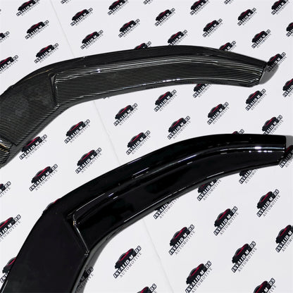 VW Virtus & Skoda Slavia Front Splitter – Single Piece Aftermarket Bumper Lip Extension