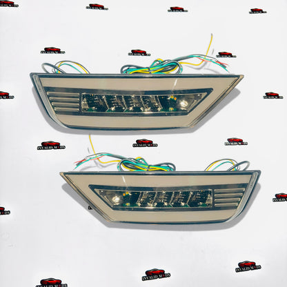 Ford EcoSport LED Reflector Lights (Matrix Style) | Rear Bumper Brake Light Upgrade