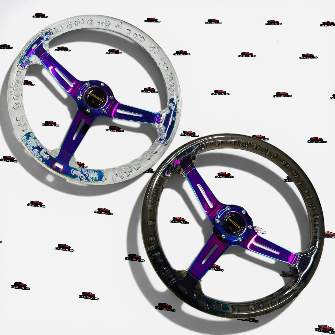 MOMO Bubble Steering Wheel – Universal Racing Performance Upgrade