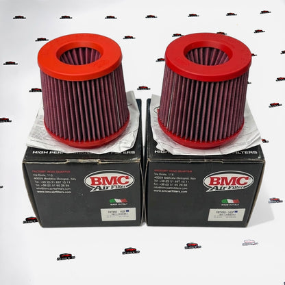 BMC 2.5 Inch Dual Direct Induction Air Filter | High-Flow Performance Intake (Universal Fit)
