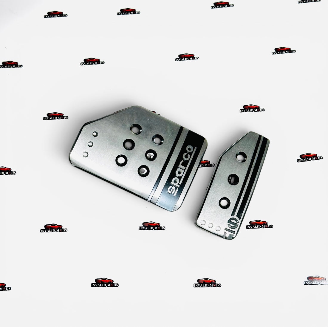 Sparco Pedal Kit for Automatic Cars | Premium Aluminum Racing Set