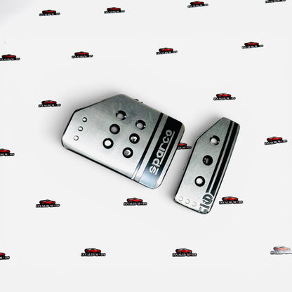 Sparco Pedal Kit for Automatic Cars | Premium Aluminum Racing Set