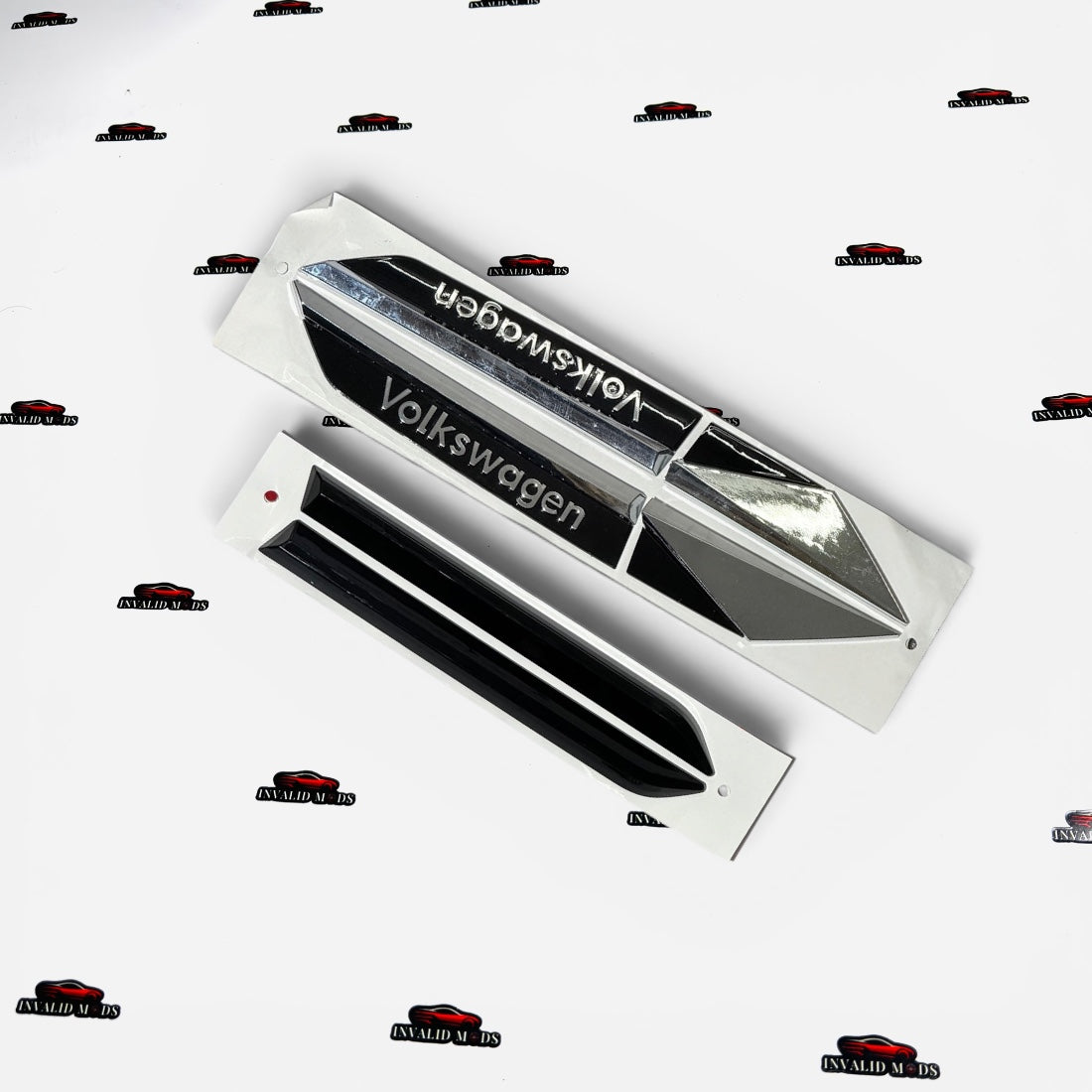 Fender Emblems Kit for VAG Cars | Premium Side Badges Set of 2