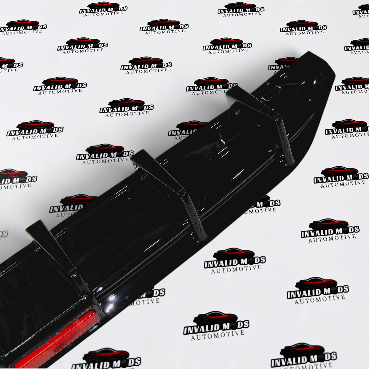 VW Virtus 6-Fin Rear Diffuser with Brake Light