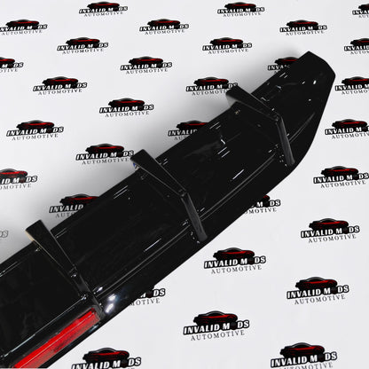VW Virtus 6-Fin Rear Diffuser with Brake Light