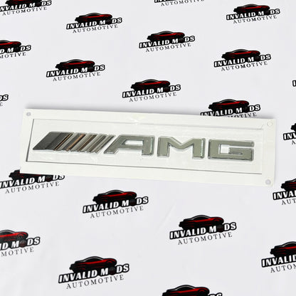 Mercedes-AMG Rear Trunk Logo | OEM-Design Premium Finish Emblem
