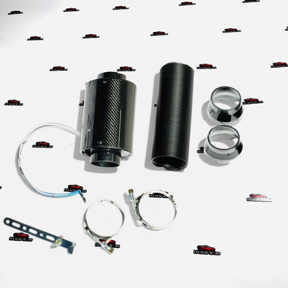 Universal Carbon Fiber Cold Air Intake Kit | High Performance Air Intake System for Cars
