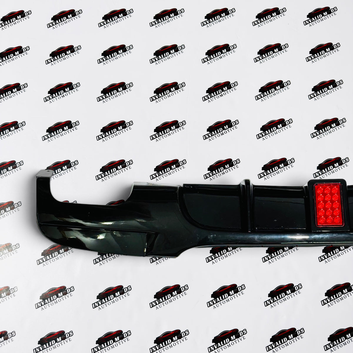 BMW 3 Series E90 Rear Diffuser with F1-Style LED Light | Sporty ABS Upgrade