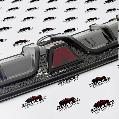 Honda City (2020-2023) Aftermarket Rear Diffuser with LED