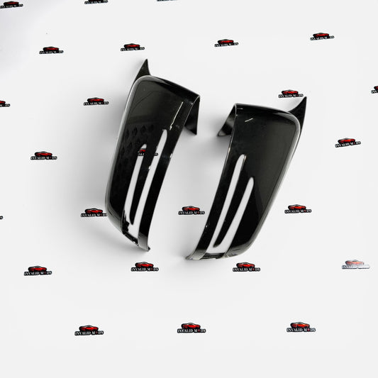Mercedes-Benz C-Class W204 Mirror Covers | Gloss Black ABS | Compatible with 2007–2014