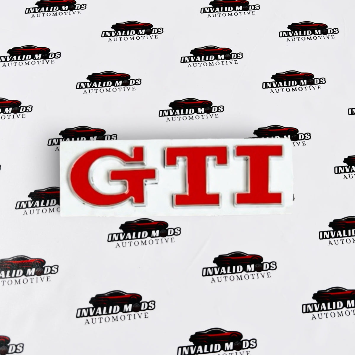 VW Polo GTI & GTD Emblems | High-Quality OEM-Style Badge Set