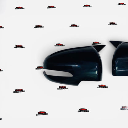 Maruti Suzuki Ertiga Batman Style Mirror Covers | Gloss Black ABS (Pair)