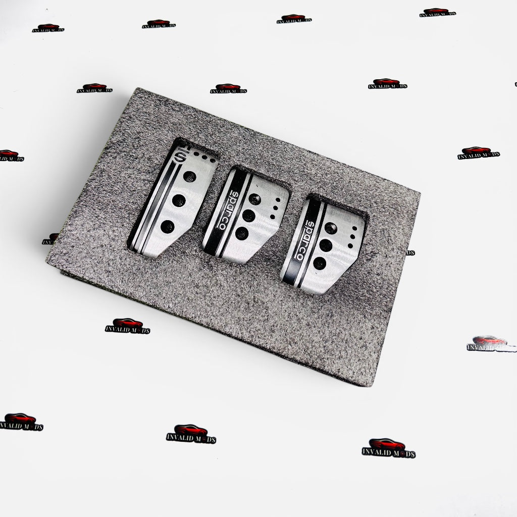 Sparco Pedal Kit for Manual Cars | Universal Racing Pedals