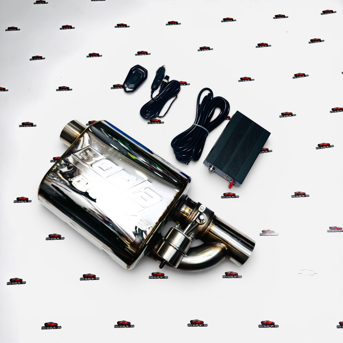 Borla Single Tip Valvetronic Exhaust | Black Control Module