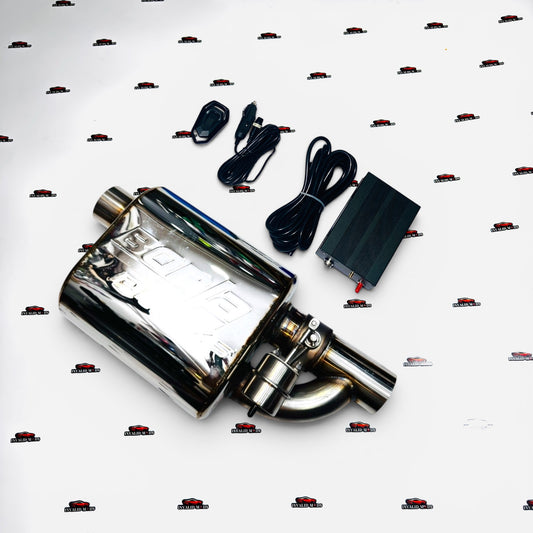 Borla Single Tip Valvetronic Exhaust | Black Control Module