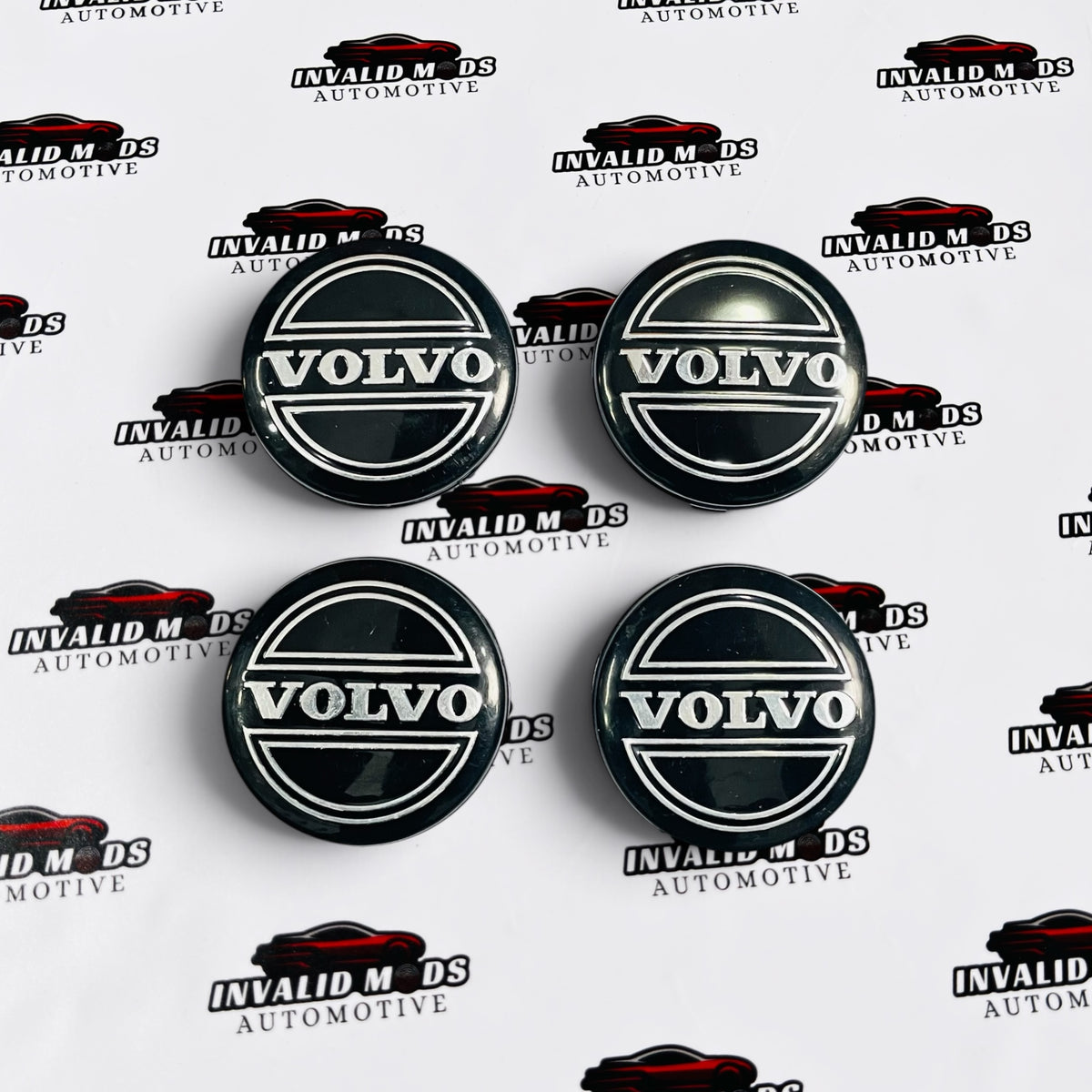 Volvo Wheel Center Caps Set of 4 | Outer Diameter (65.5 mm)