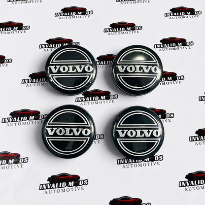 Volvo Wheel Center Caps Set of 4 | Outer Diameter (65.5 mm)