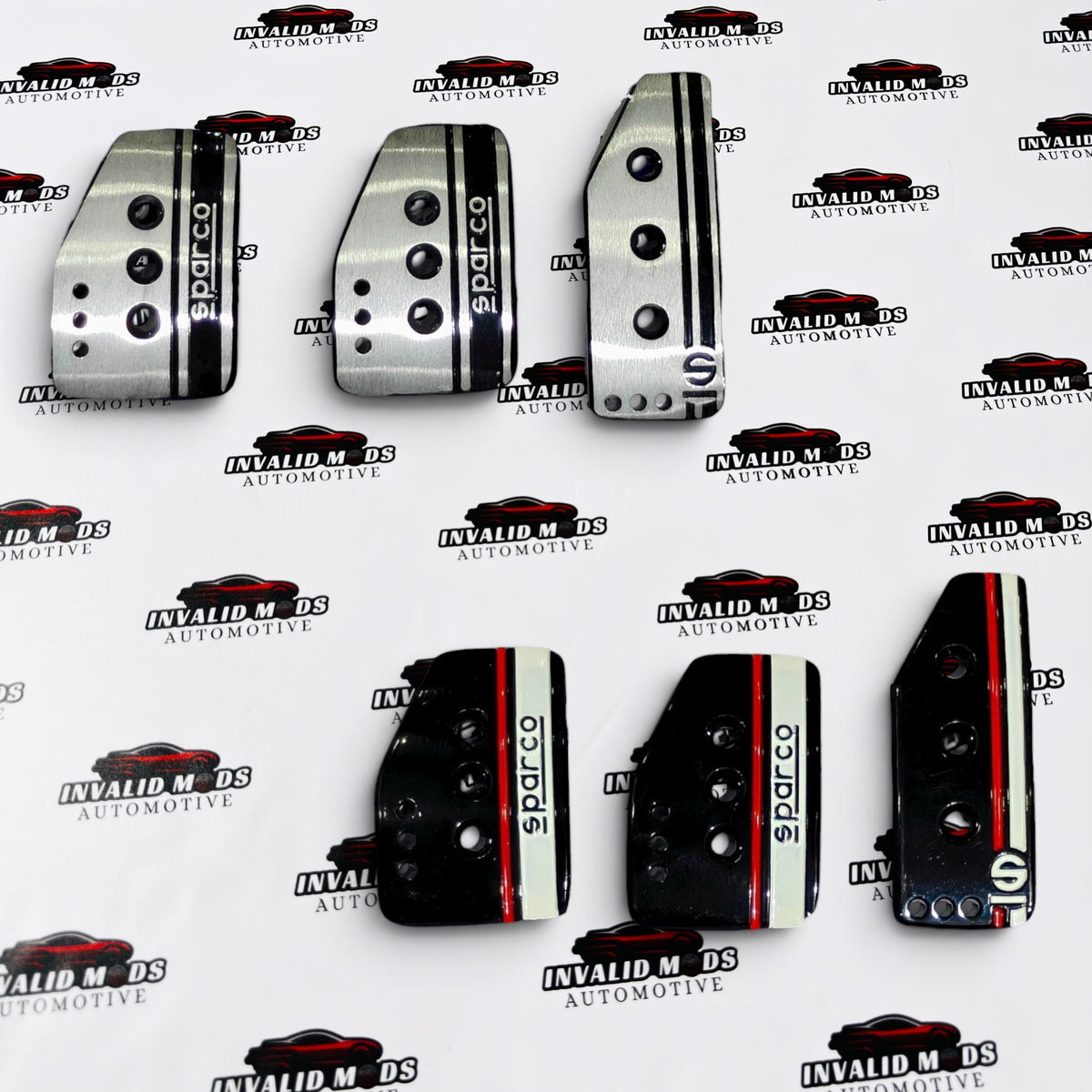 Sparco Pedal Kit for Manual Cars | Universal Racing Pedals