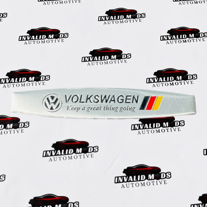 Motor Sports R-Line Sticker with German Flag | Premium Car Decal