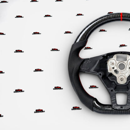 Volkswagen Polo Carbon Fiber Steering Wheel | Hydro Dipped Premium Aftermarket Upgrade