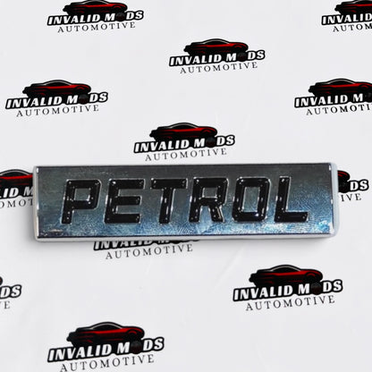Petrol & Diesel Exterior Badges | Premium Fuel Type Emblems for Cars