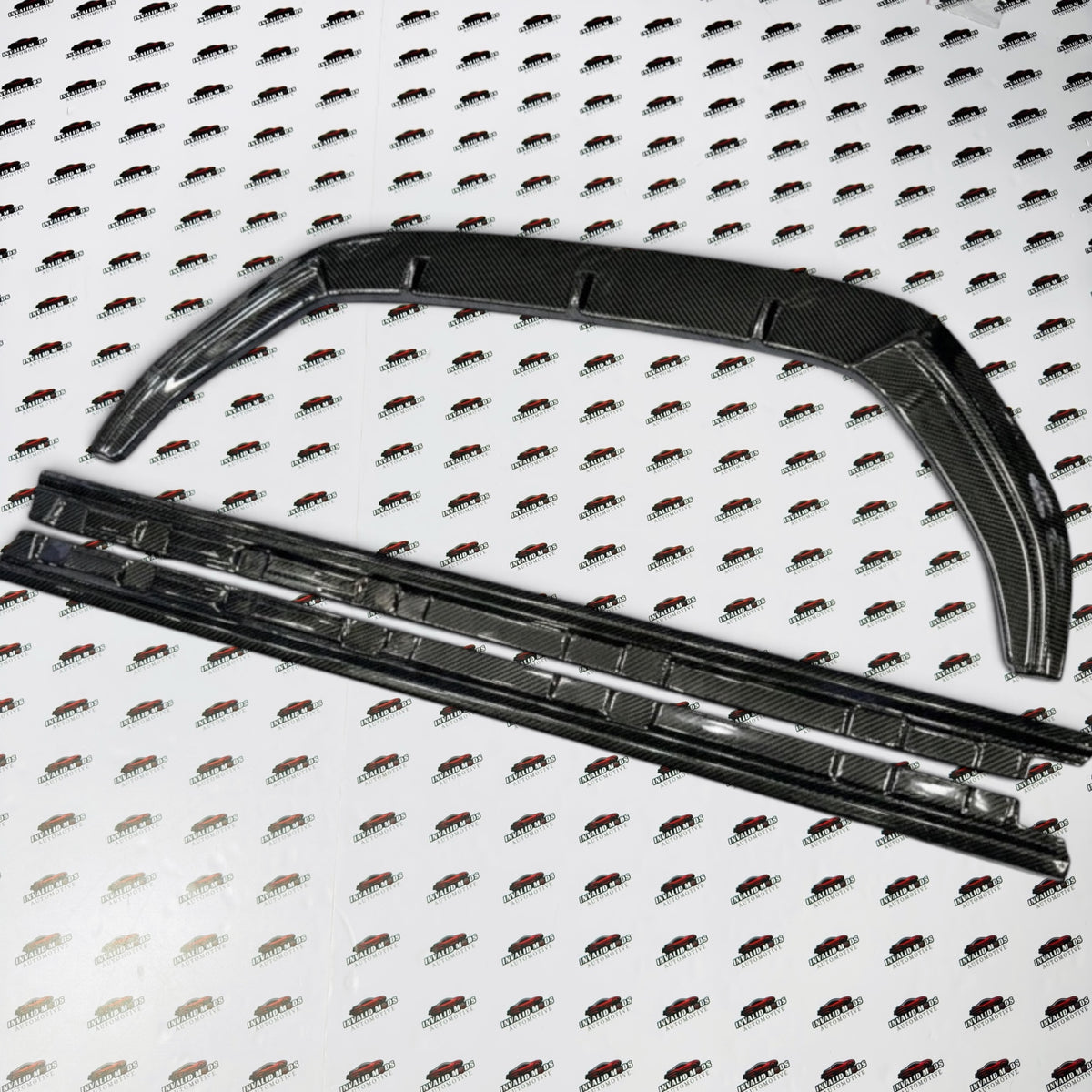 VW Virtus & Skoda Slavia Front Splitter & Side Skirts Kit | Premium ABS Body Styling Kit