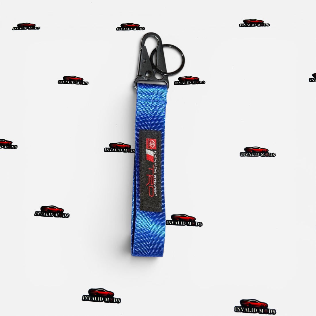 TRD Racing Keychain Blue Edition | Motorsport Style Key Tag
