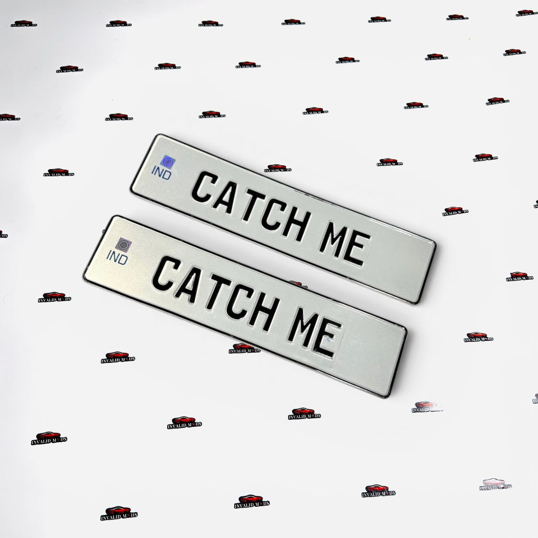 Universal Magnetic Number Plate | Removable Reflective License Plate with Strong Magnetic Mount