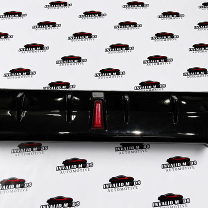 Suzuki Grand Vitara / Toyota Hyryder Rear Bumper Diffuser with F1 Style LED Light | 6 Fin Sporty Rear Diffuser