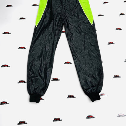 OMP Racing Suit Black & Green – Premium Dual-Color Auto Racing Gear