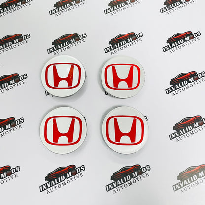 Honda Wheel Center Caps Set of 4 | Outer Diameter 69 mm