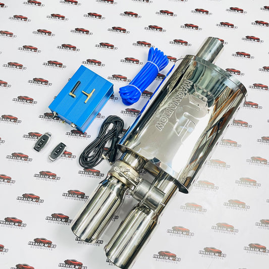 MAGNAFLOW Valvetronic Dual Tip Exhaust  – Adjustable Performance Exhaust Sound & Sporty Styling