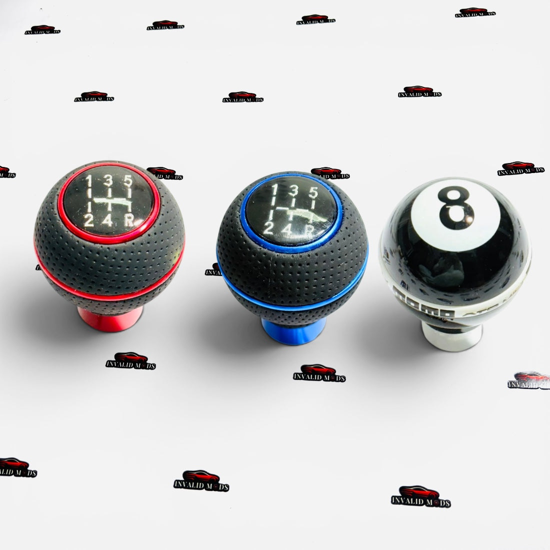 MOMO JDM Style Round Gear Knob | Premium Leather Finish