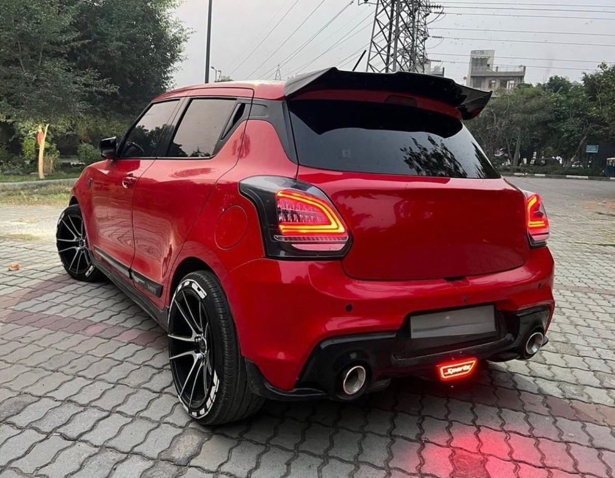 Swift Batman Spoiler – ABS Rear Wing for Maruti Suzuki (Aftermarket Upgrade)