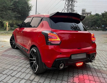 Swift Batman Spoiler – ABS Rear Wing for Maruti Suzuki (Aftermarket Upgrade)
