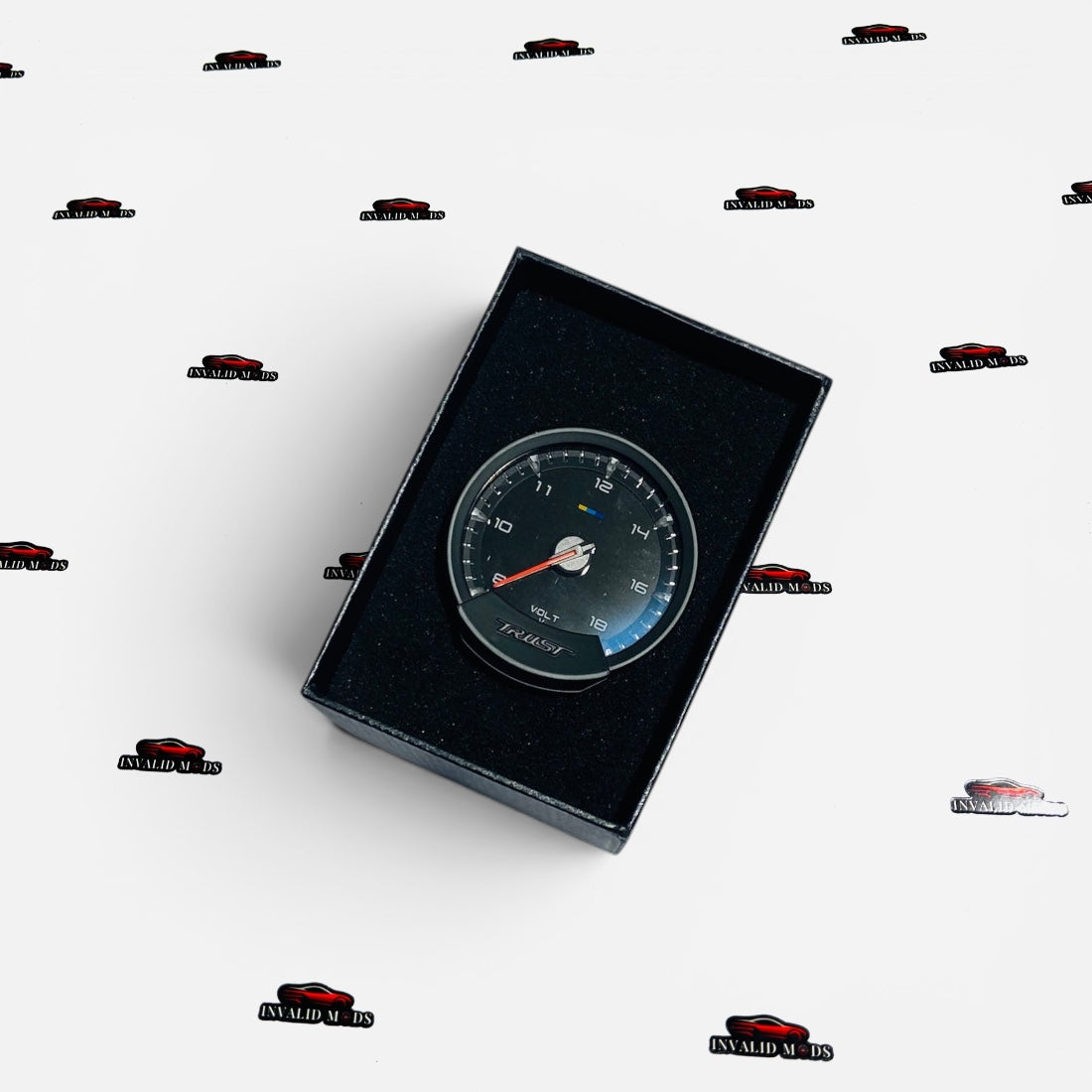 Universal GReddy Sirius Analog Boost Gauge – precise turbo pressure monitoring for cars with a sleek, motorsport-inspired design.