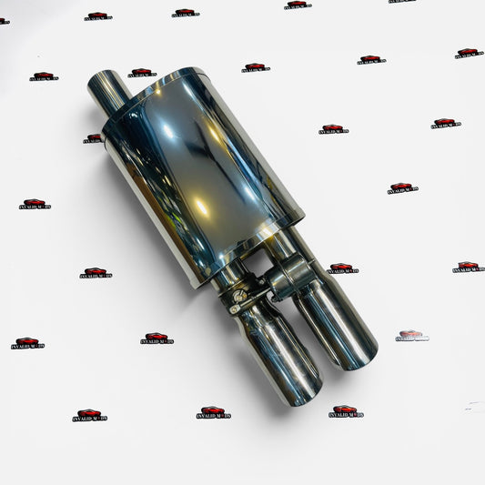 Borla-Style Valvetronic Dual Exhaust Tip – Plain Finish | Universal Performance Upgrade