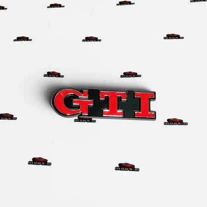 VW Polo GTI Front Grille Logo Badge | OEM-Design Replacement Emblem