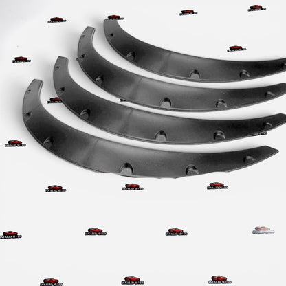 Universal Fender Flares Set of 4 | Flexible Wheel Arch Extensions for Cars Product Description