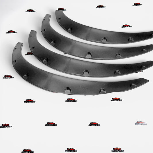 Universal Fender Flares Set of 4 | Flexible Wheel Arch Extensions for Cars Product Description