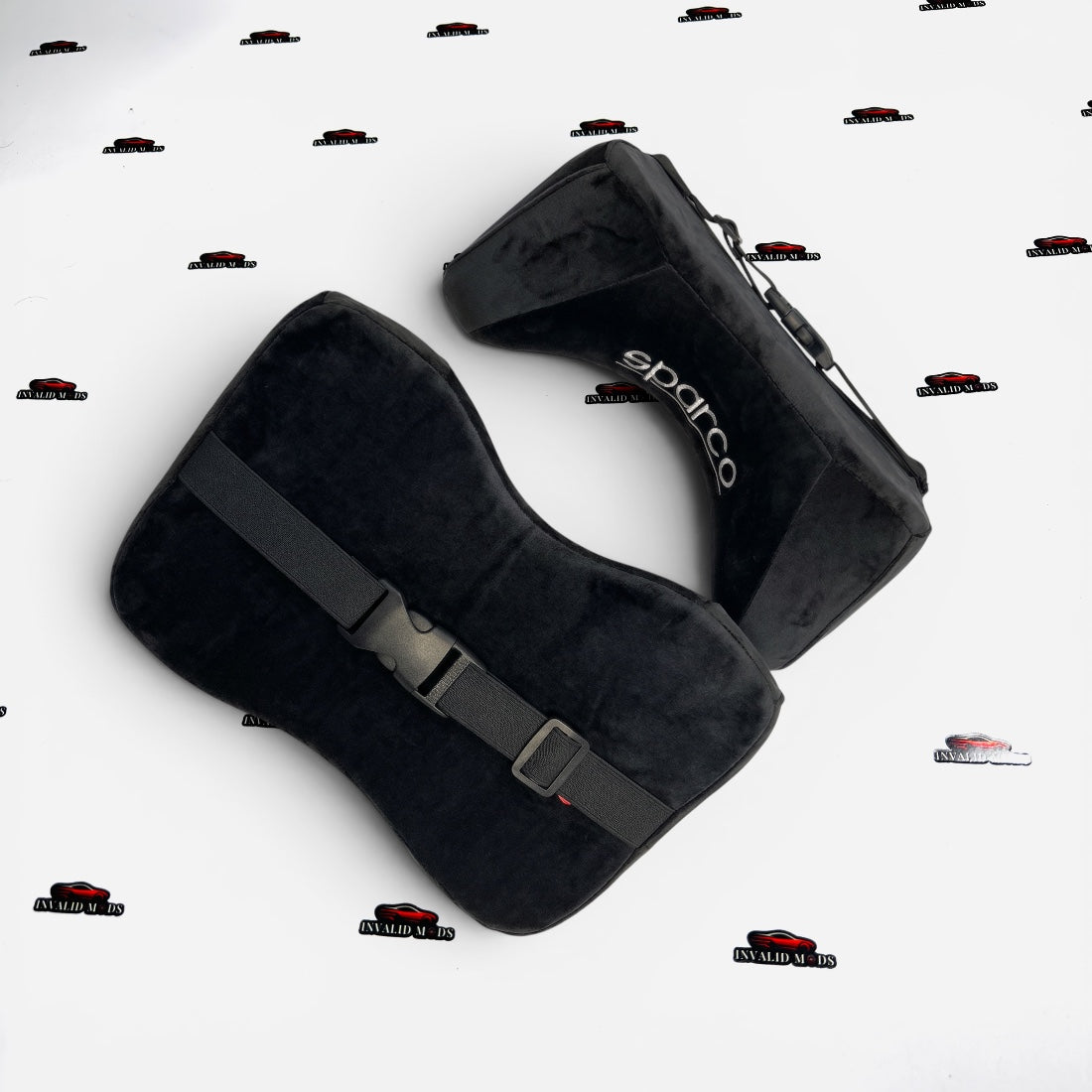 Sparco Memory Foam Neck Rest (Pair)