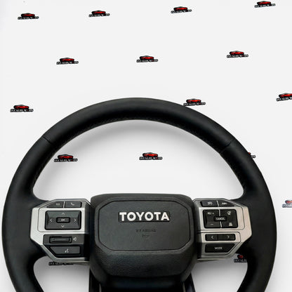 Toyota Land Cruiser LC250 Piano Black Steering Wheel | Premium Matte Finish Upgrade