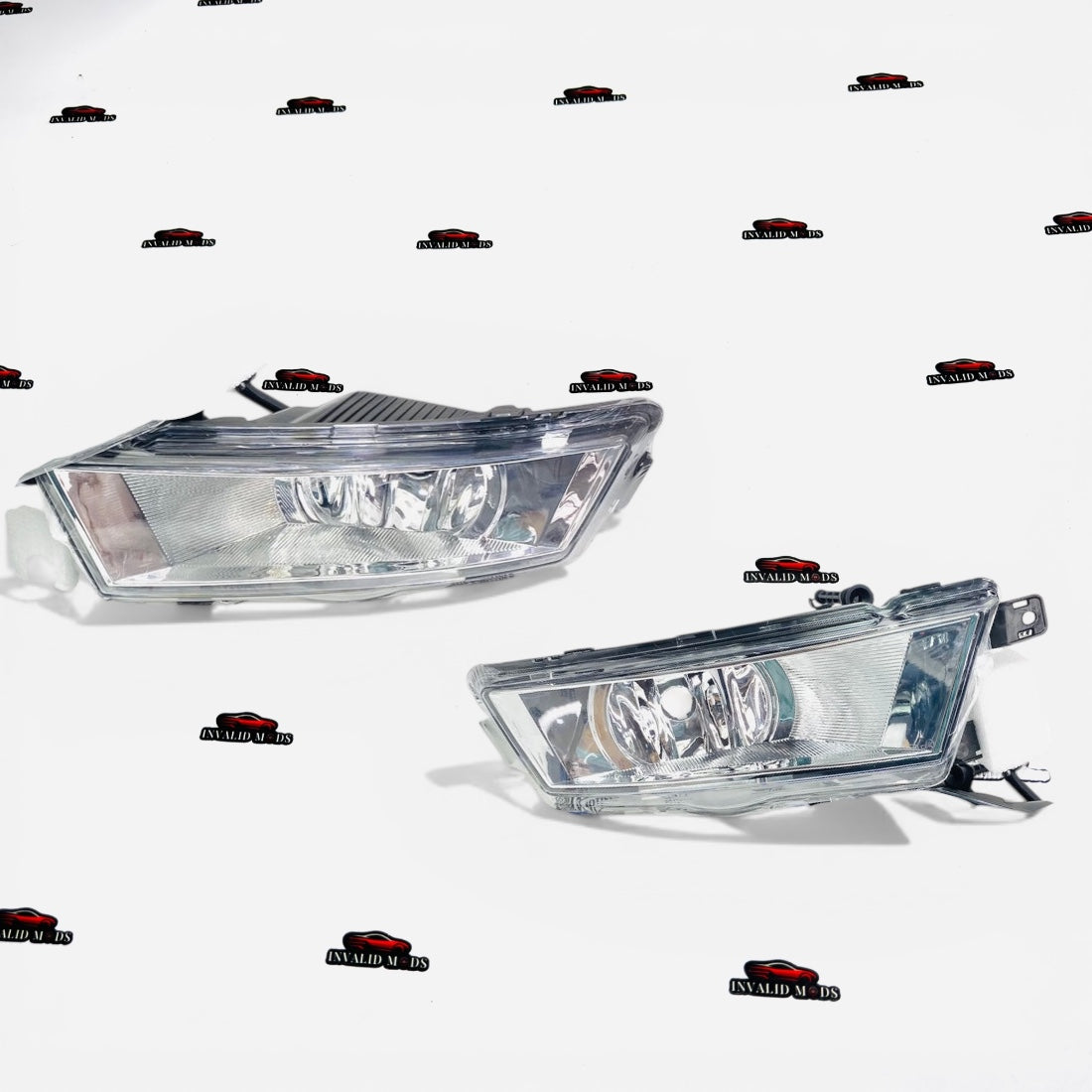 Skoda Rapid T-2/T-3 Chrome Fog Lamp Set – Left & Right Side Replacement Lights