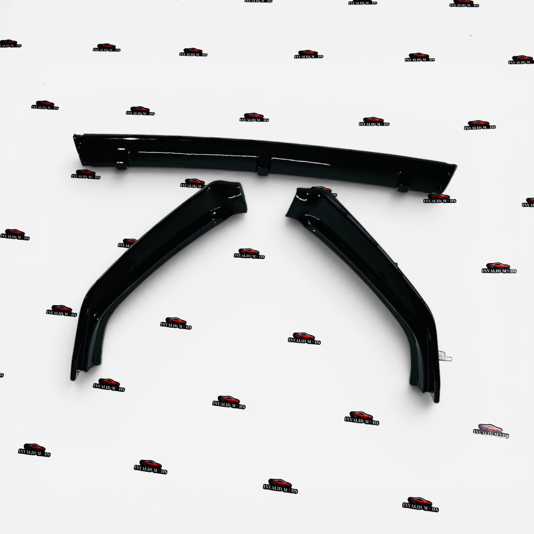 Volkswagen Golf 6 GTI 3-Piece Front Splitter | Black & Carbon Sport Lip Kit