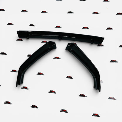 Volkswagen Golf 6 GTI 3-Piece Front Splitter | Black & Carbon Sport Lip Kit