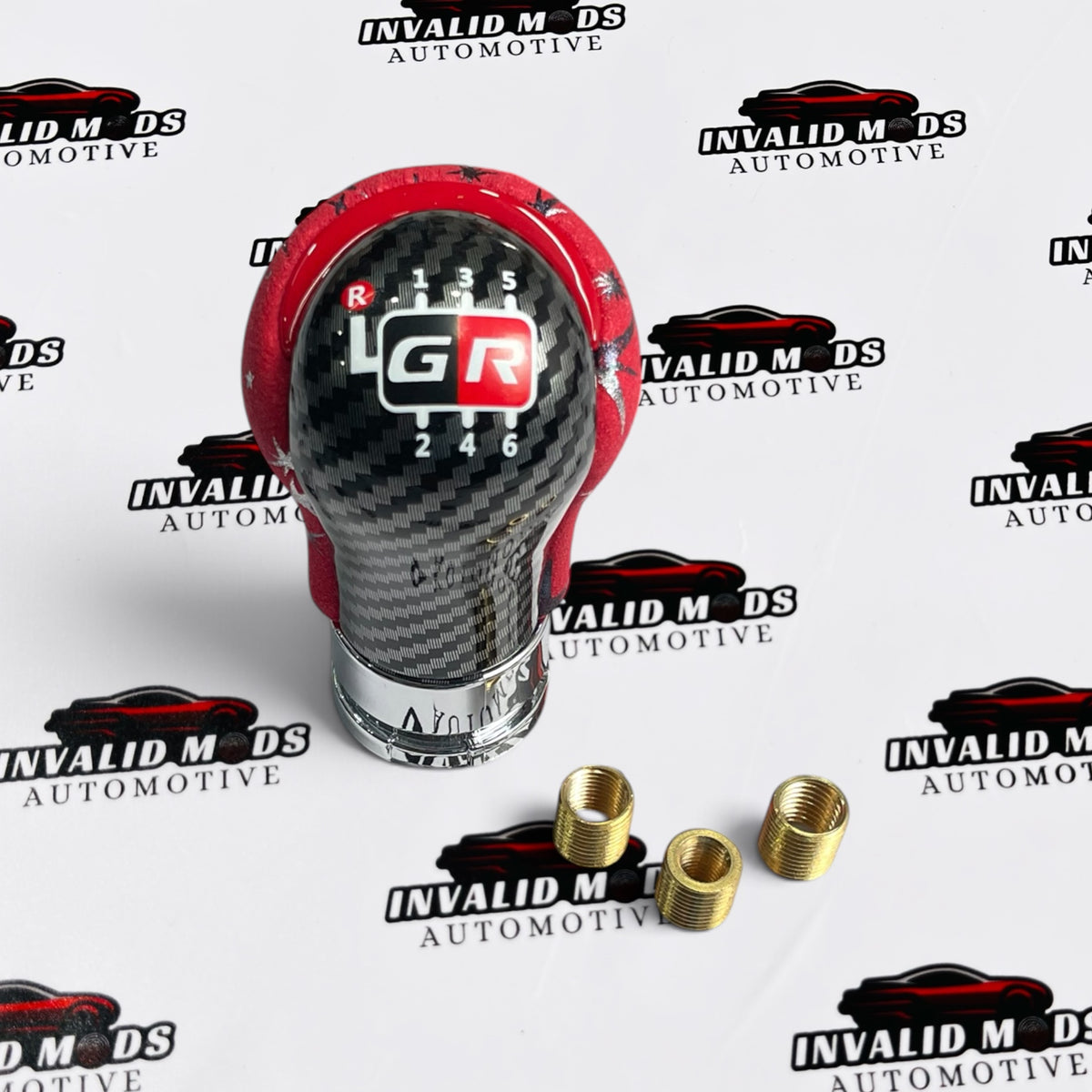 GR-Sports Alcantara Gear Knob for Toyota Cars