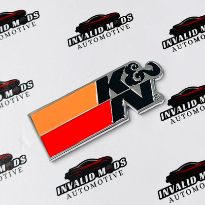 K&N Style Car Sticker | Weatherproof & Fade-Resistant Automotive Decal