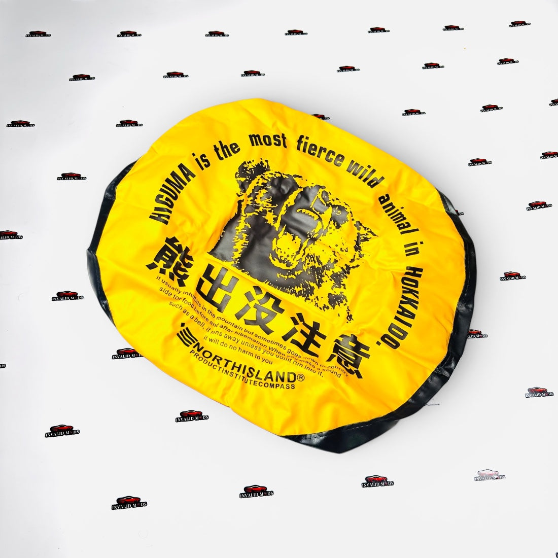 Universal Stepney Cover | Premium Leather Finish Spare Wheel Cover with Printed Designs